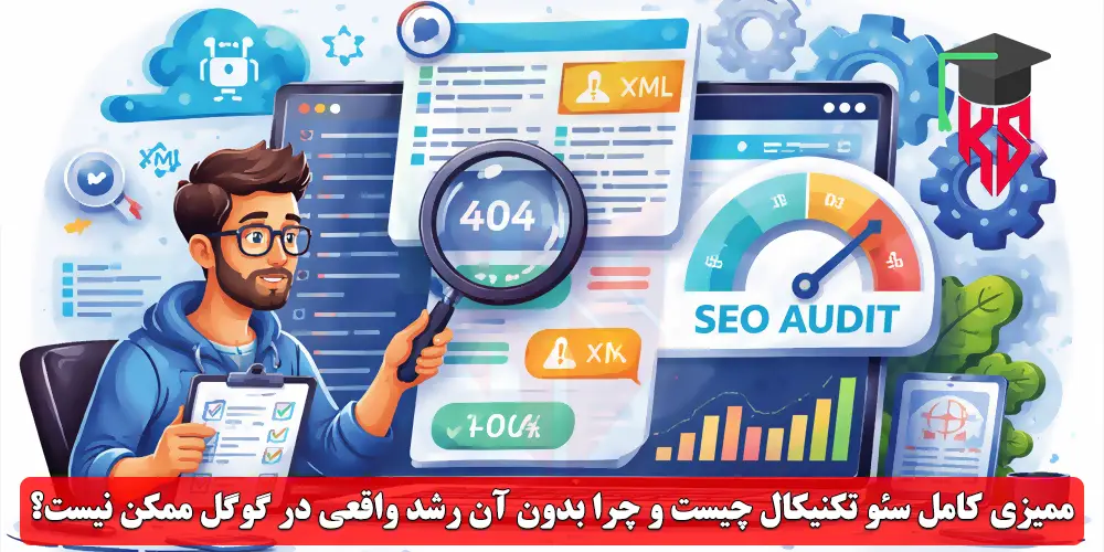 ممیزی کامل سئو تکنیکال چیست و چرا بدون آن رشد واقعی در گوگل ممکن نیست؟